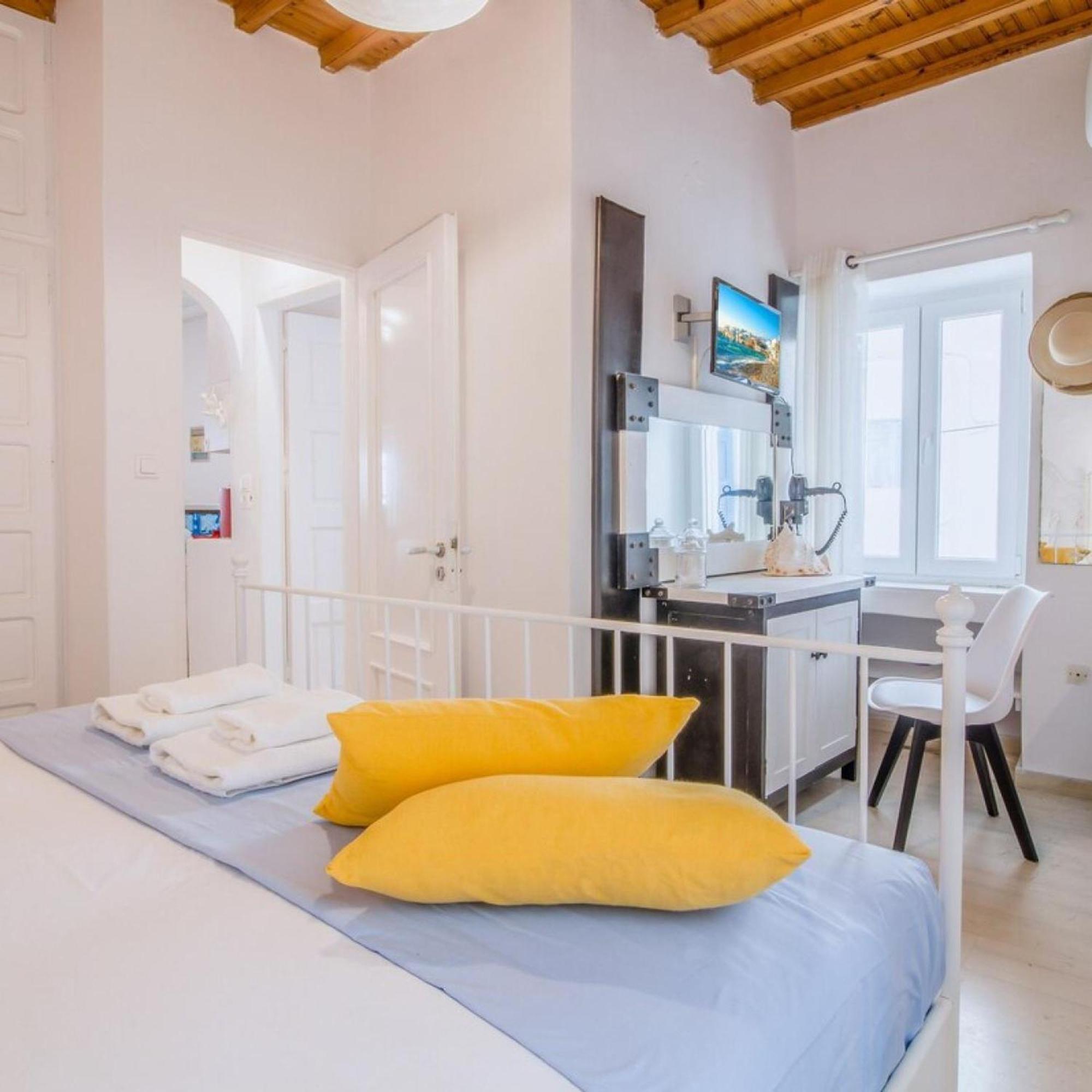 Like A White Seagull In Mykonos! Apartment Mykonos Town Bagian luar foto