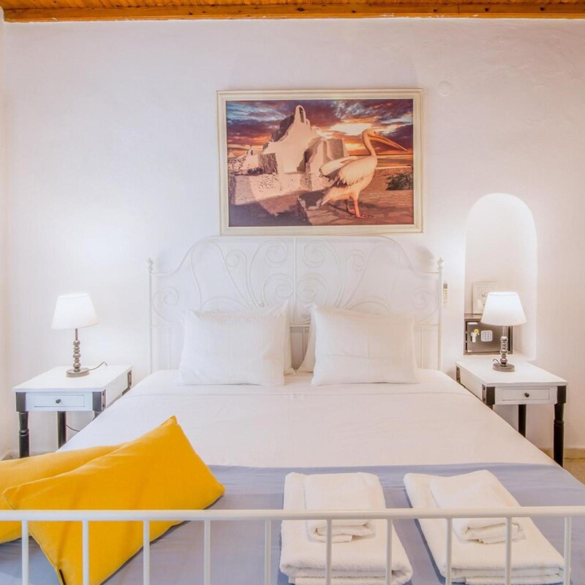 Like A White Seagull In Mykonos! Apartment Mykonos Town Bagian luar foto